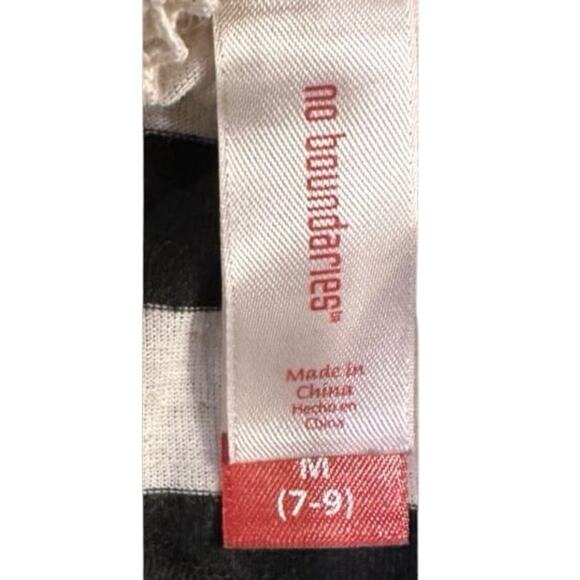 No Boundaries Black and White Striped Top - Picture 4 of 4